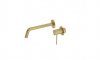 Lavita Bateria umywalkowa podtynkowa Orion Brushed Gold 5900378341475